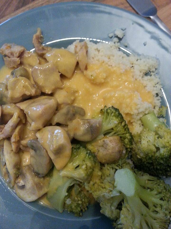 POULET, RIZ ET BROCOLIS SAUCE CAROTTES (AU THERMOMIX) comptage points WW 