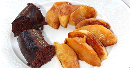 Boudin noir aux pommes