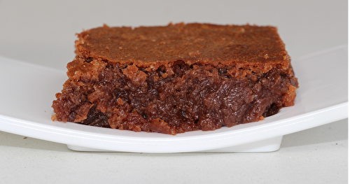 Brownie chocolat au lait/crème de nougat