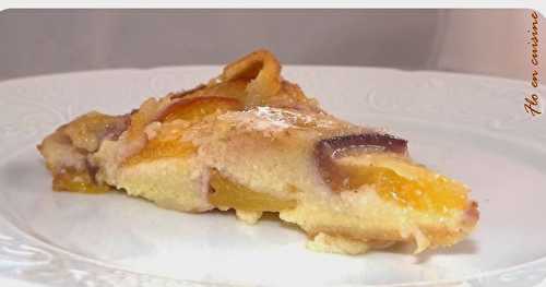 Clafouti à la nectarine