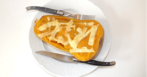 Courge butternut farcie 