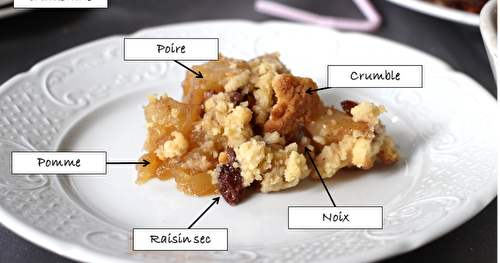 Crumble d'automne