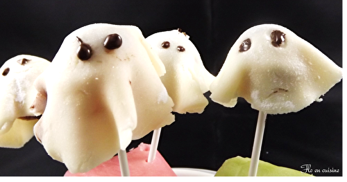 Déco cakepops : le fantôme ...