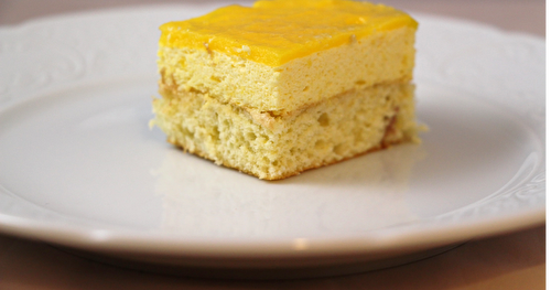 Entremet à la mangue