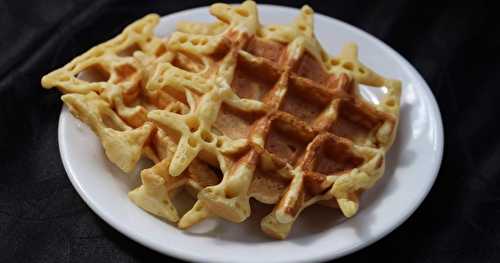 Gaufre rapide et sans temps de repos