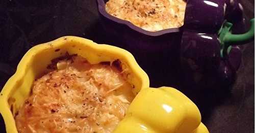 Gratins dauphinois en papillote