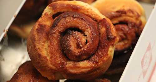 Kanelbullar ou petits pains suédois à la cannelle à  la MAP {cuisine suédoise}