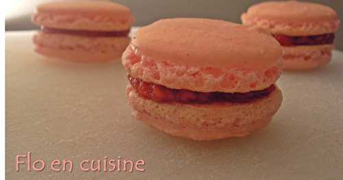 Macaron à la framboise