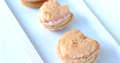 Macarons pour la Saint Valentin