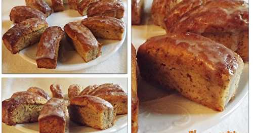 Mini cakes glacés au citron et aux graines de pavot ou le désastre du glaçage