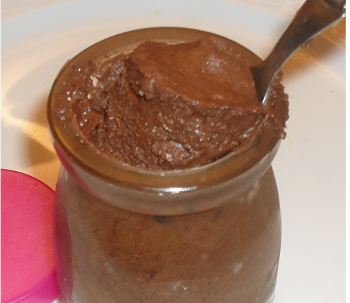 Mousse au chocolat et au beurre salé