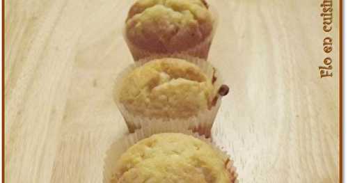 Muffins amande/fleur d'oranger