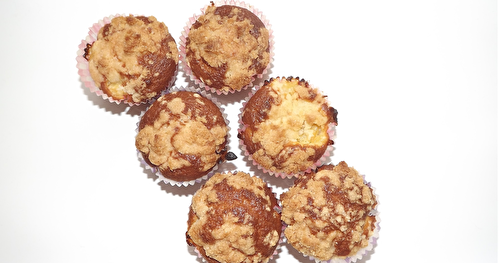 Muffins façon crumble aux prunes