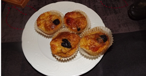 Muffins façon pizza