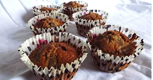 Muffins poire choco