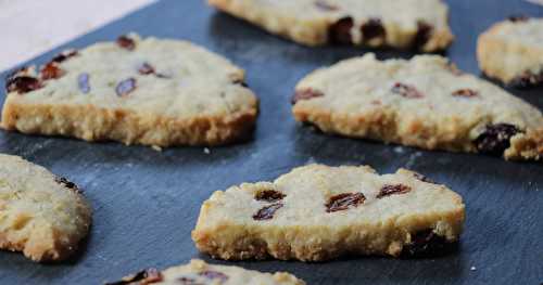 Oatmeal raisin shortbread ou les cookies de The Elder Scrolls