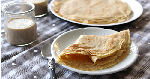 Pâte à crêpes {sans gluten}