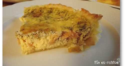 Quiche au saumon