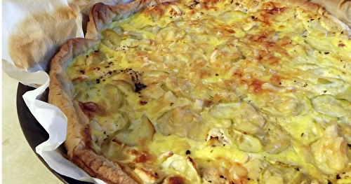 Quiche courgettes/féta