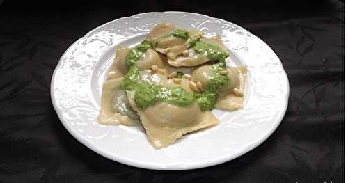 Raviolis épinard/ricotta