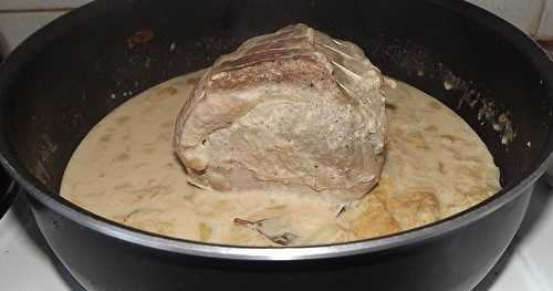 Roti de porc au lait