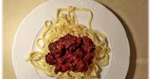 Sauce bolognaise à l'actifry