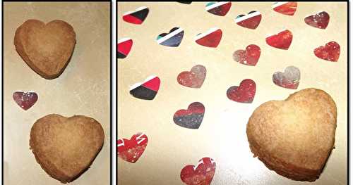 Shortbread de la saint Valentin