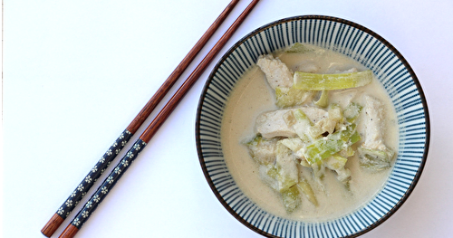 Soupe thaïe au lait de coco