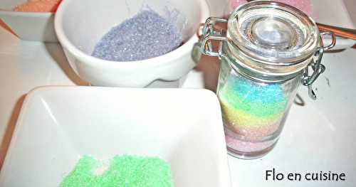 Sucre coloré