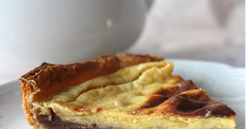 Tarte à la crème de marrons et au fromage blanc