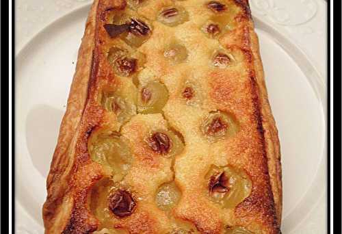 Tarte amande/raisin