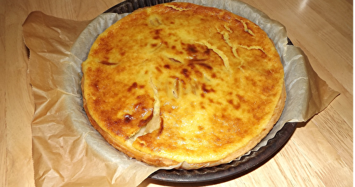 Tarte aux pommes normande