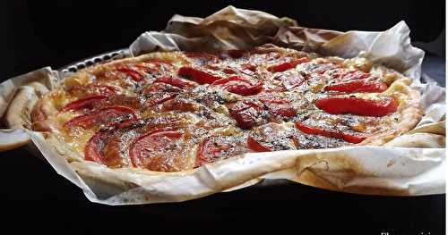 Tarte tomate mozza