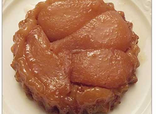 Tatin de poires