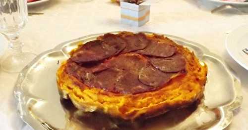 Tatin potimarron/bacon