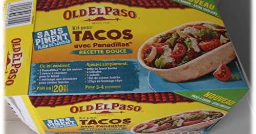 Test de produit 1 : Kit pour tacos avec panadillas OldElpaso