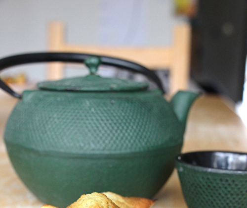 Mini madeleines au thé matcha {Foodista challenge}