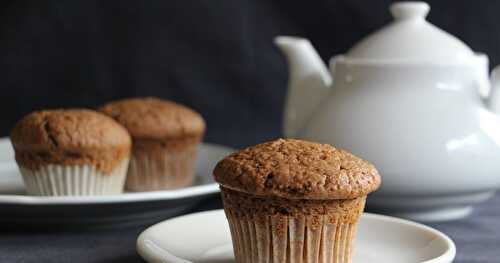 Muffins au chocolat au lait cœur coulant