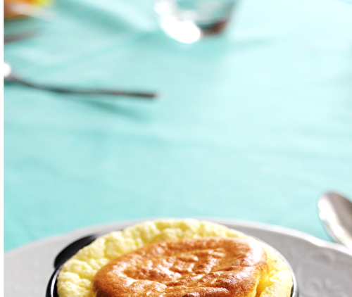 Soufflé aux trois fromages