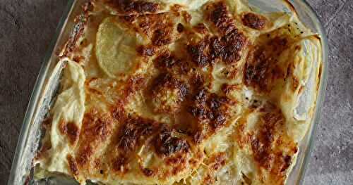 Gratin pomme de terre jambon