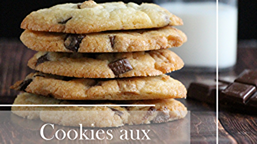 Cookies tendres aux pépites de chocolat à réaliser facilement