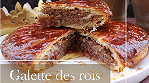 Galette des rois amande-cerise