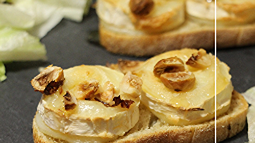 Toast au Chèvre, Miel et Noisettes : Une Option Délicieuse pour l'Apéritif ou un Repas Léger du Soir