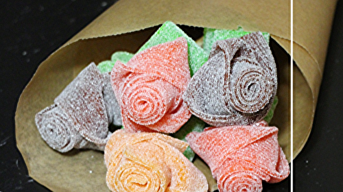 Bouquet de fleurs de bonbons, le cadeau gourmand idéal pour la Saint-Valentin