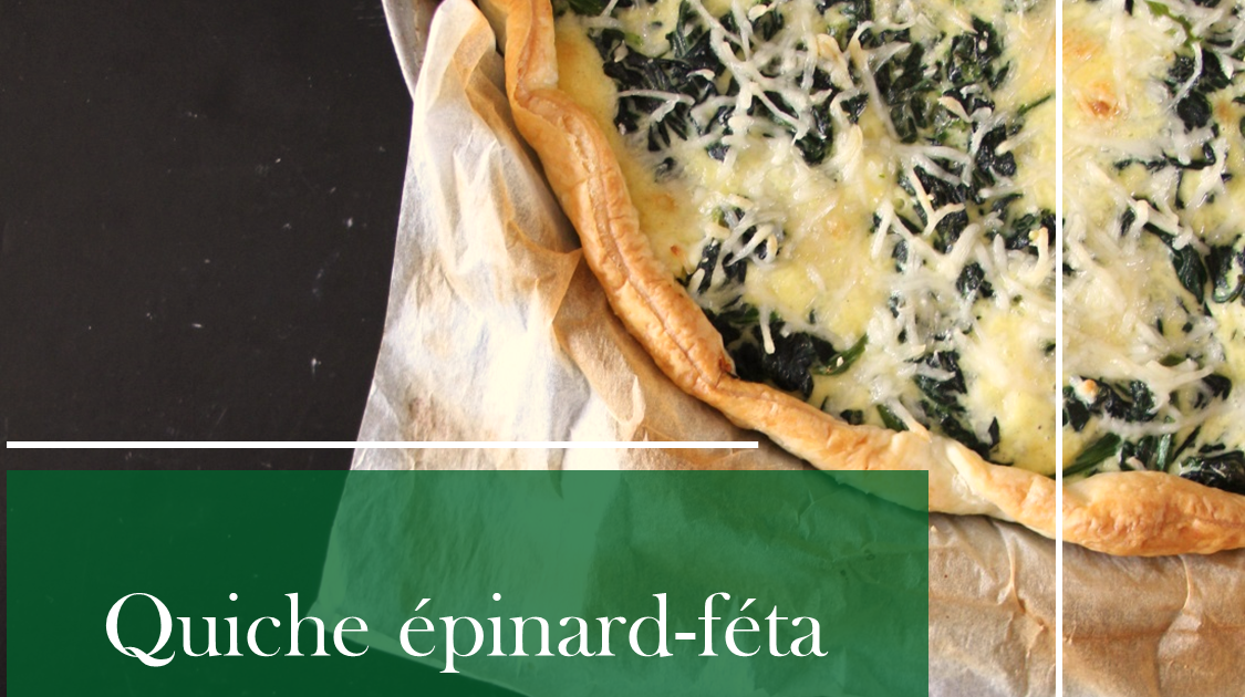 Quiche Épinard-Feta