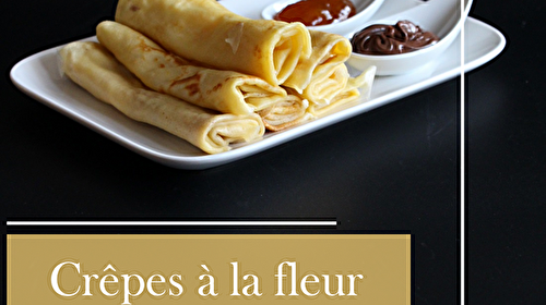 Recette de crêpes à la fleur d'oranger