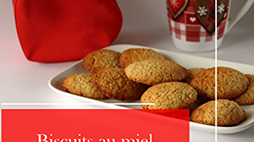 Biscuits au miel 