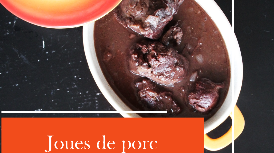 Joues de Porc Façon Bourguignon