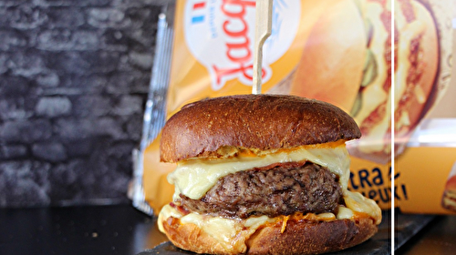  Double cheese au bacon : un burger gourmand à souhait