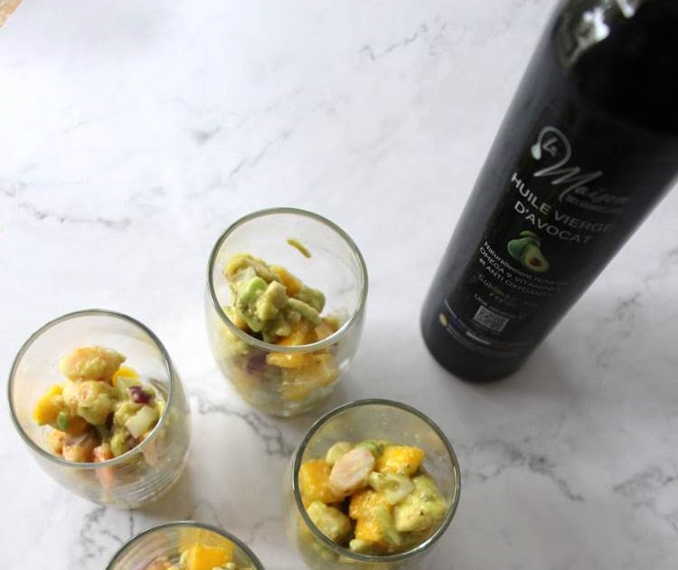 Verrines avocat, crevette & mangue : fraîcheur et gourmandise en toute simplicité
